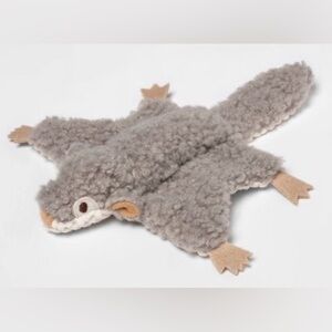 New Skinny Crinkle Flying Squirrel Dog Toy